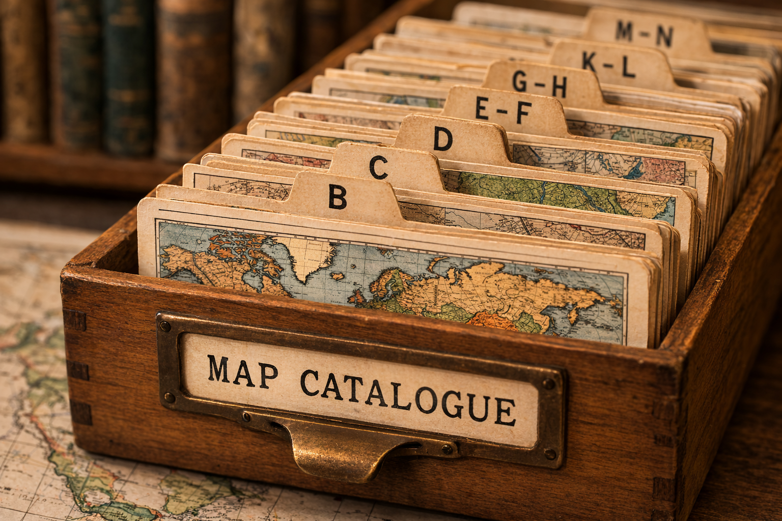 Map catalogue